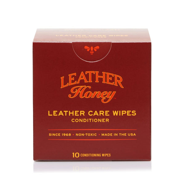 Leather Care Wipes (10 Pack) Leather Honey