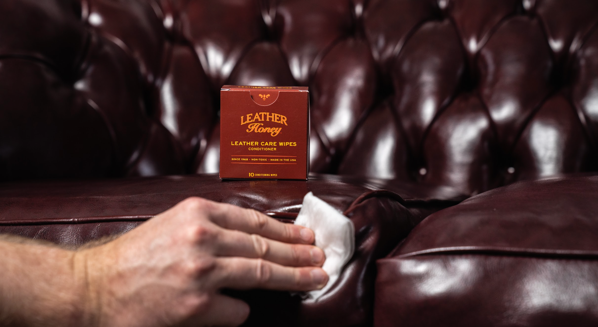 How to Use Leather Honey Leather Care Wipes