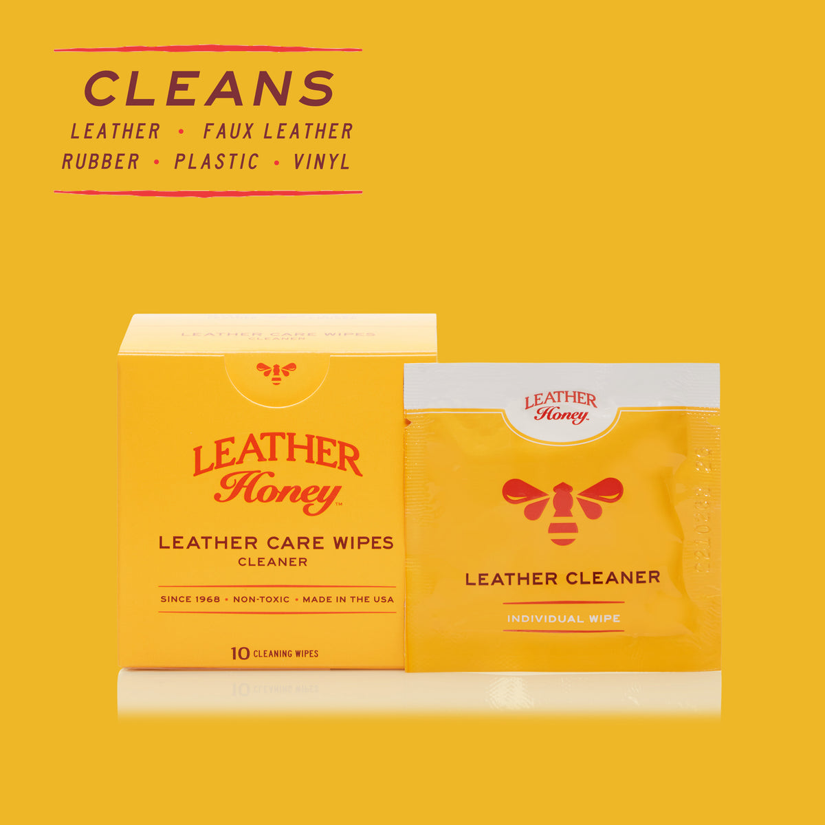 Leather Care Wipes (10 Pack)
