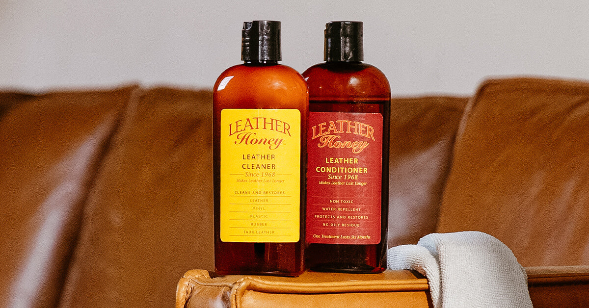 Leather Cleaner & Conditioner FREE SHIPPING - Leather Honey