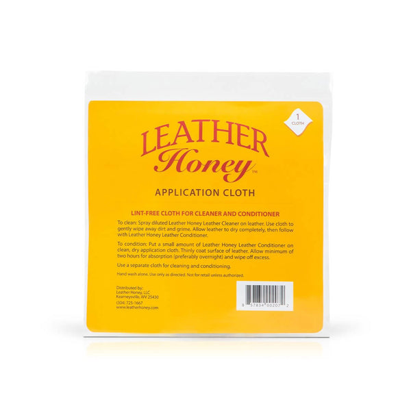 LintFree Application Cloth Leather Honey Leather Care